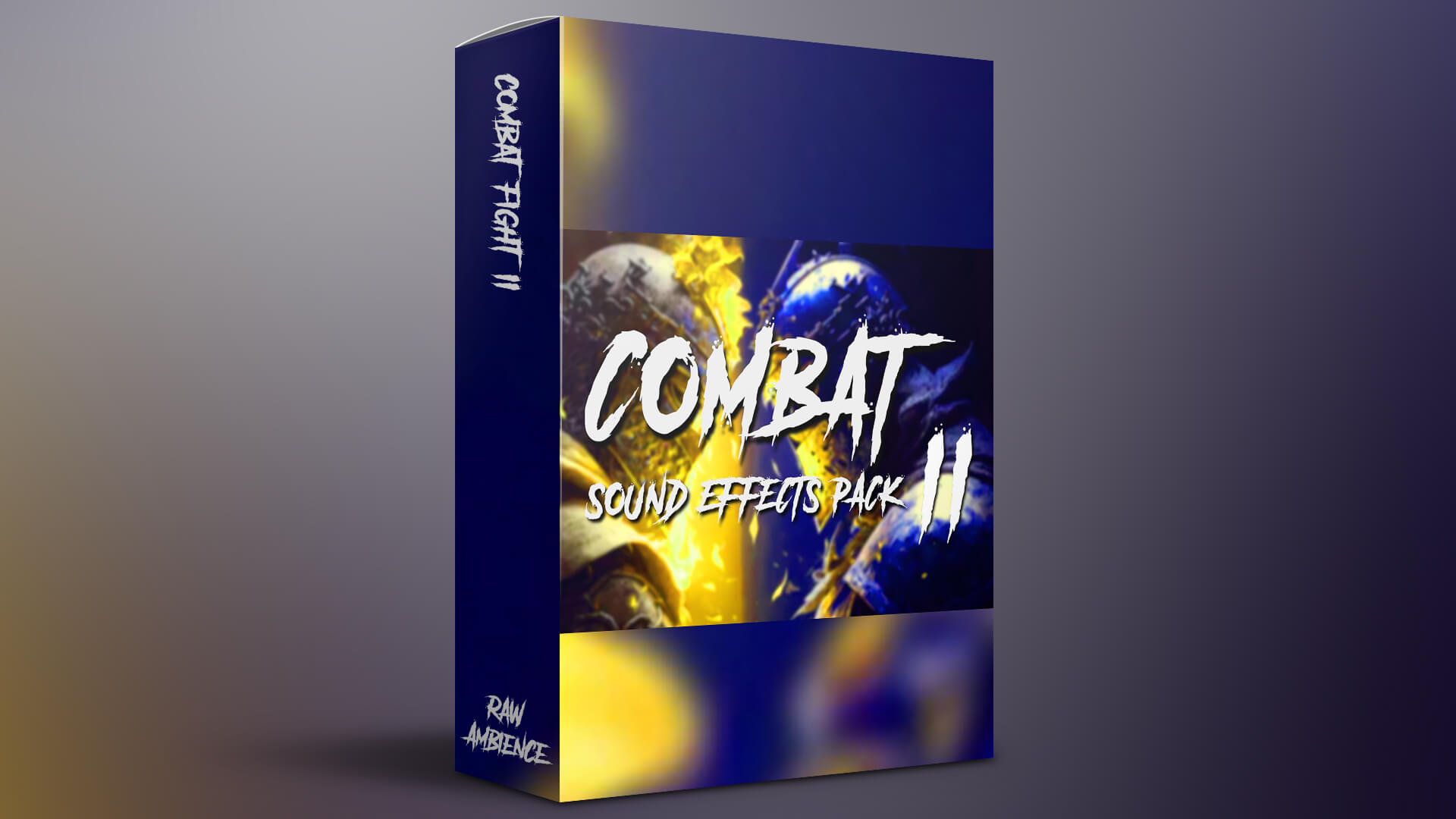 Raw Ambience - Combat Sound Effects II Sample Packs Software GUI Artwork