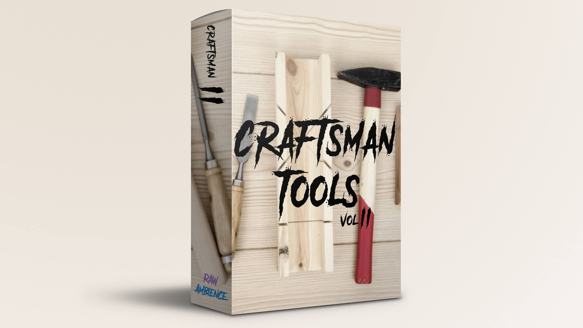 Raw Ambience - Craftsman Tools Vol. 2 Sample Packs Software GUI Artwork