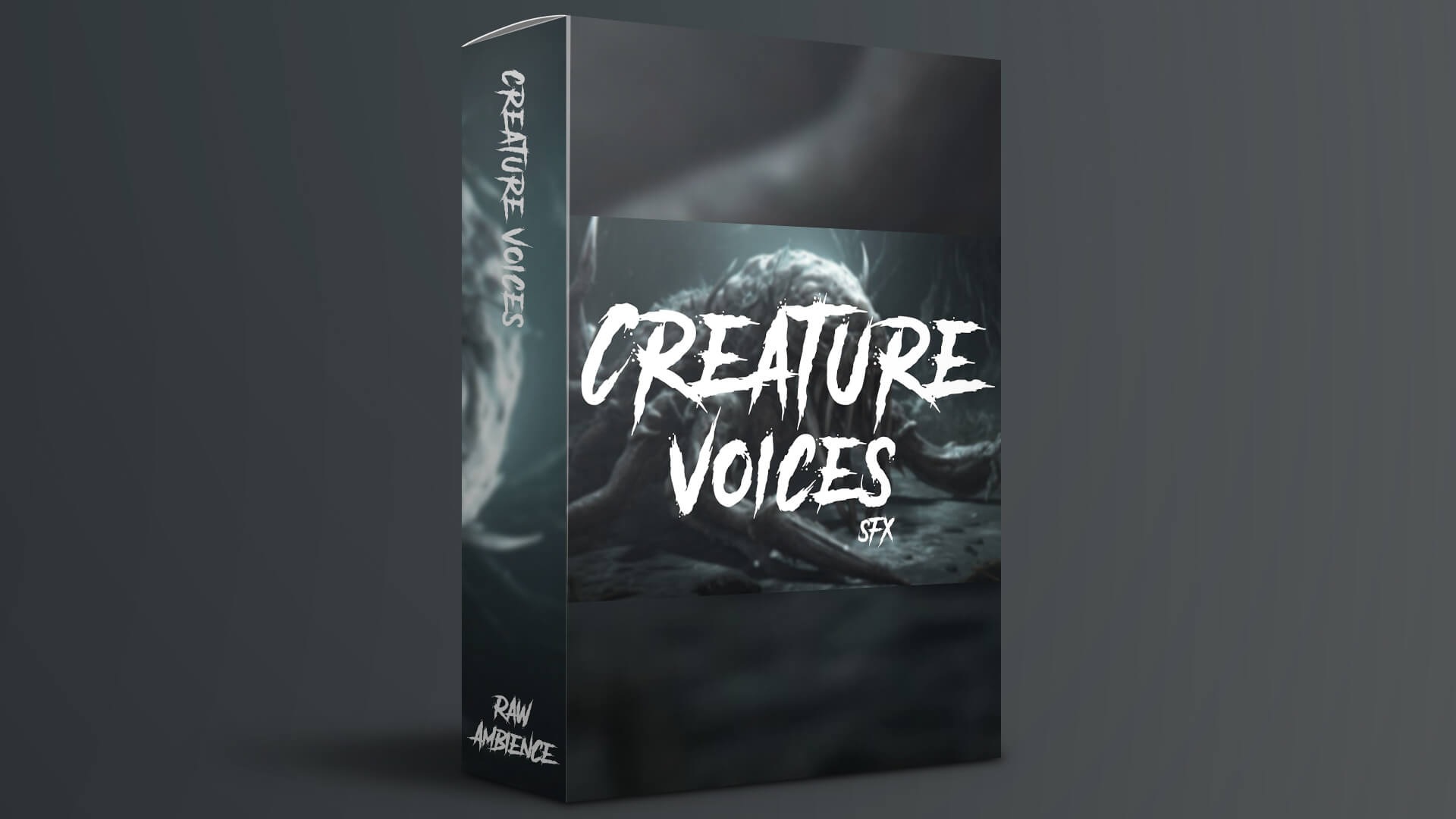 Raw Ambience - Creature Voices SFX Sample Packs Software GUI Artwork