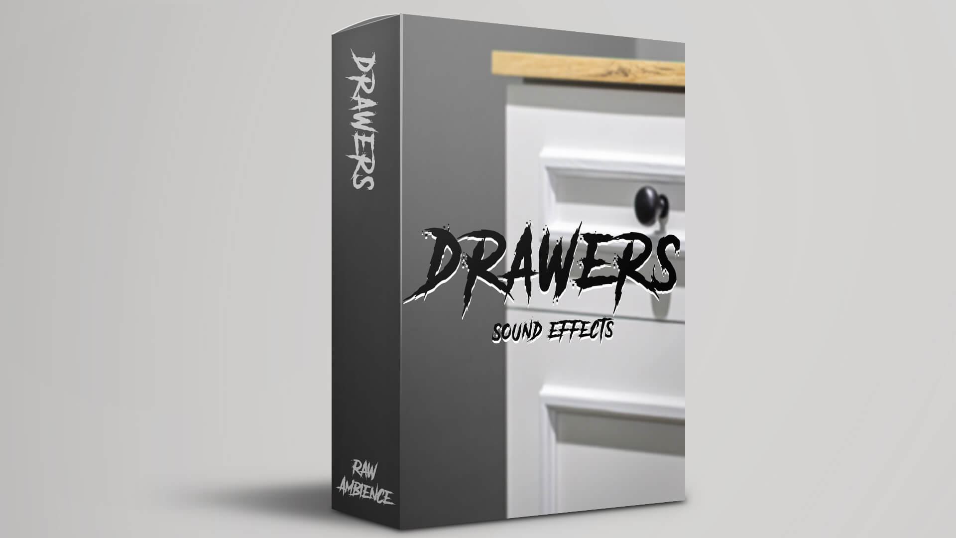 Raw Ambience - Drawers Sound Effects Sample Packs Software GUI Artwork