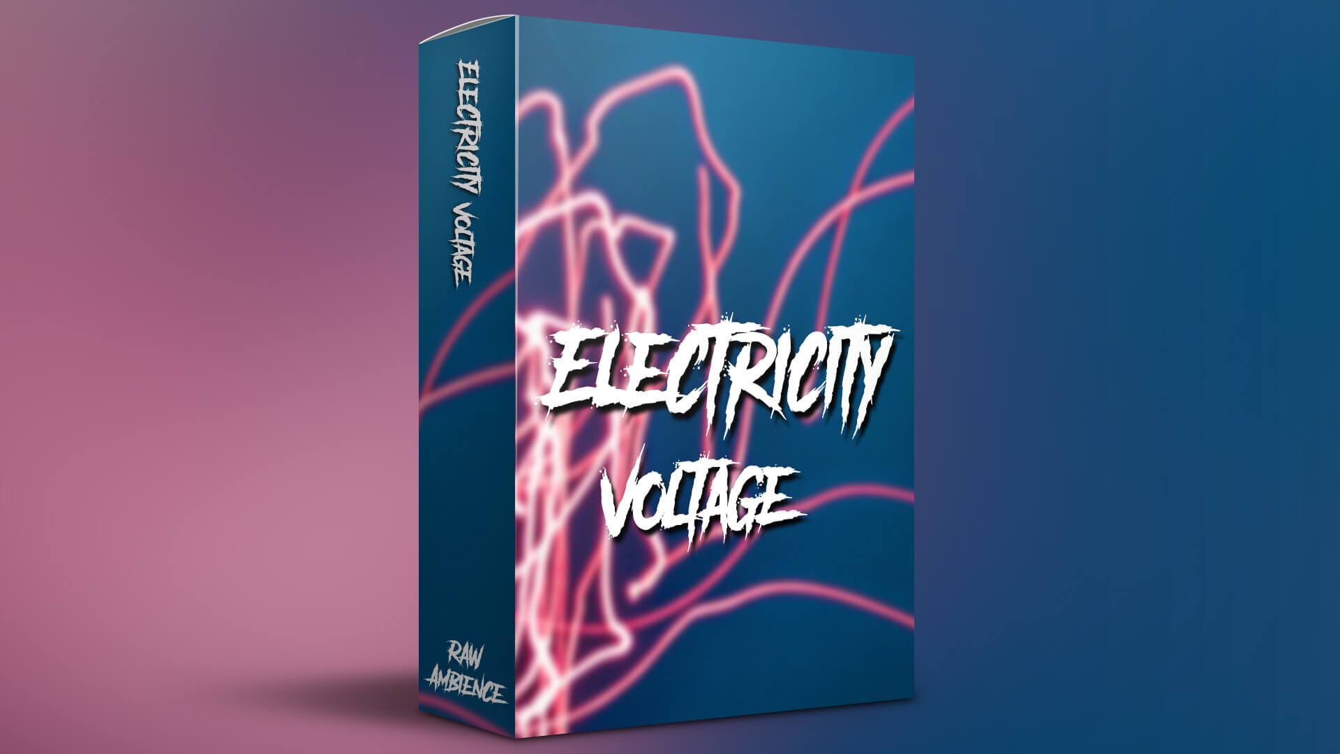 Raw Ambience - Electricity Voltage Sample Packs Software GUI Artwork