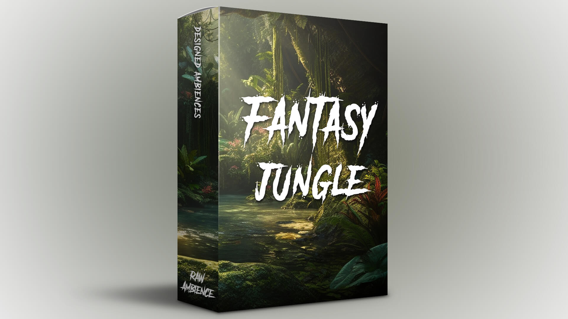 Raw Ambience - Fantasy Jungle Sample Packs Software GUI Artwork