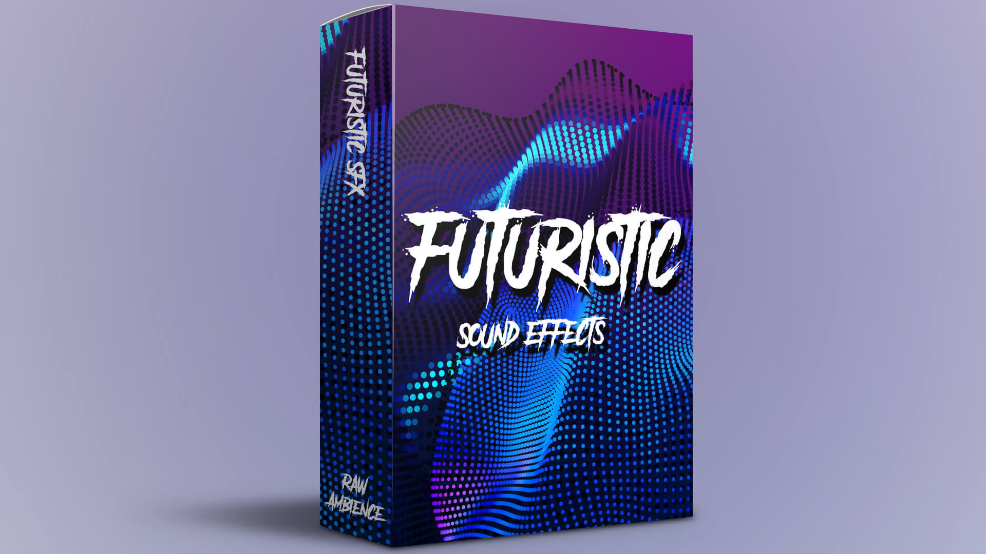 Raw Ambience - Futuristic Sound Effects Sample Packs Software GUI Artwork