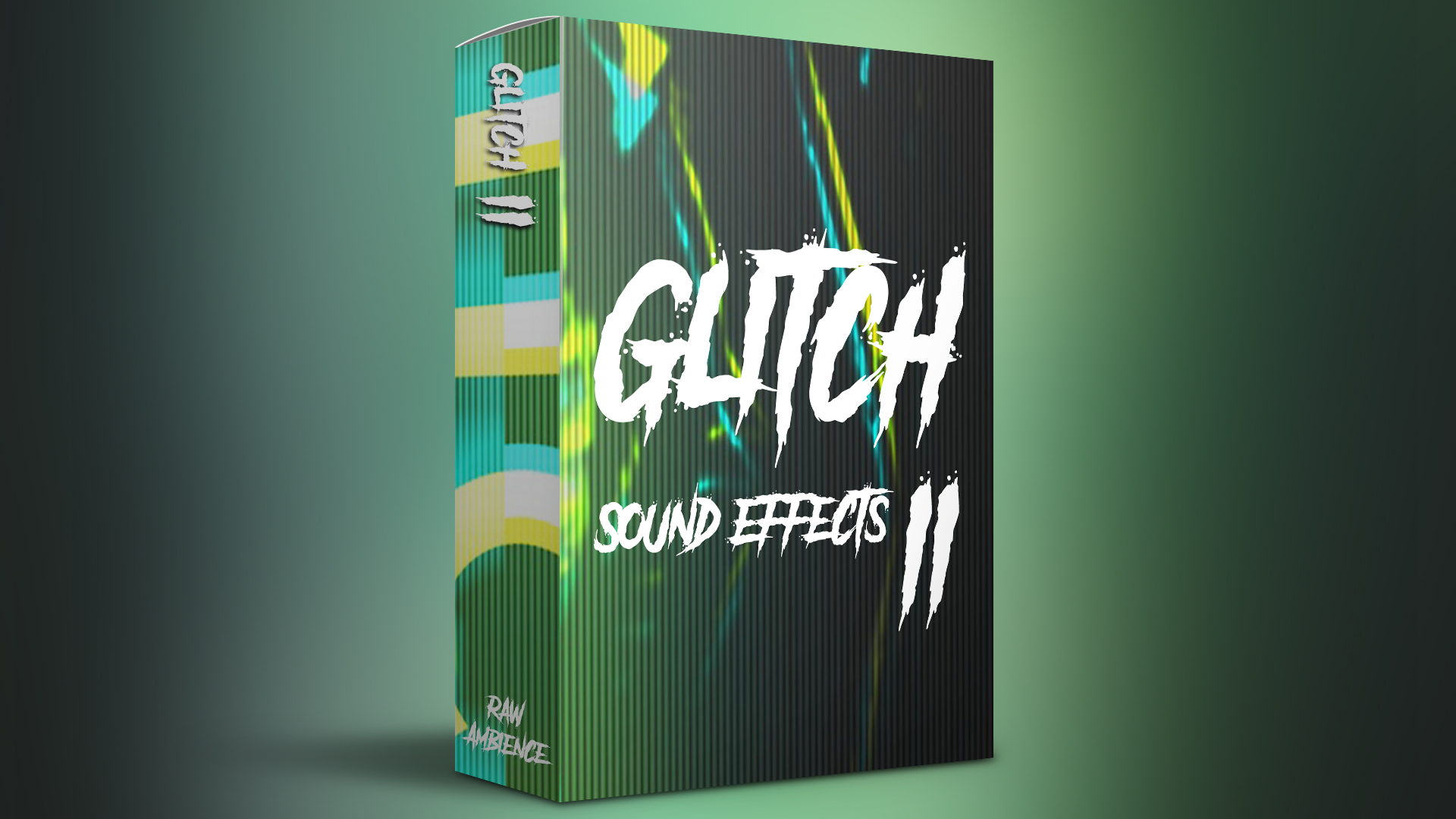 Raw Ambience - Glitch Sound Effects 2 Sample Packs Software GUI Artwork