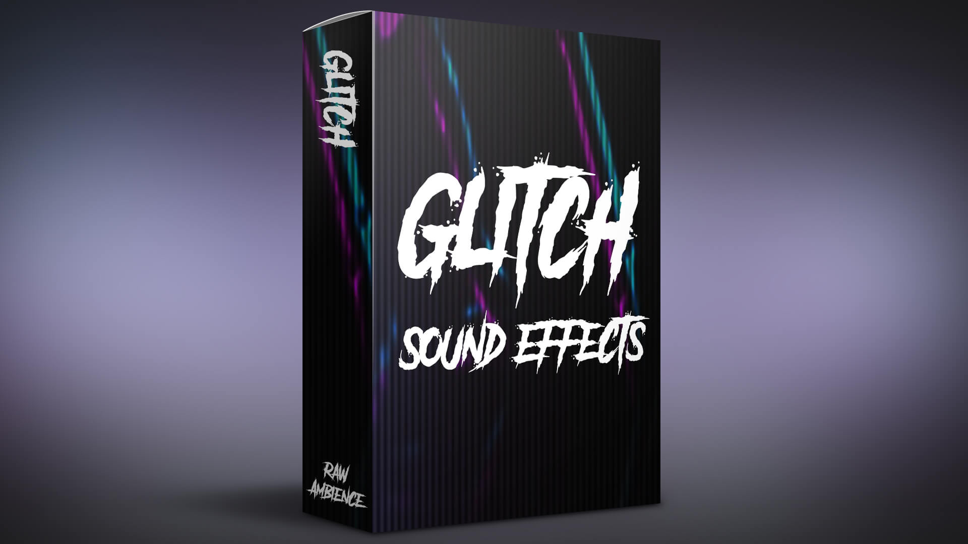 Raw Ambience - Glitch Sound Effects Sample Packs Software GUI Artwork