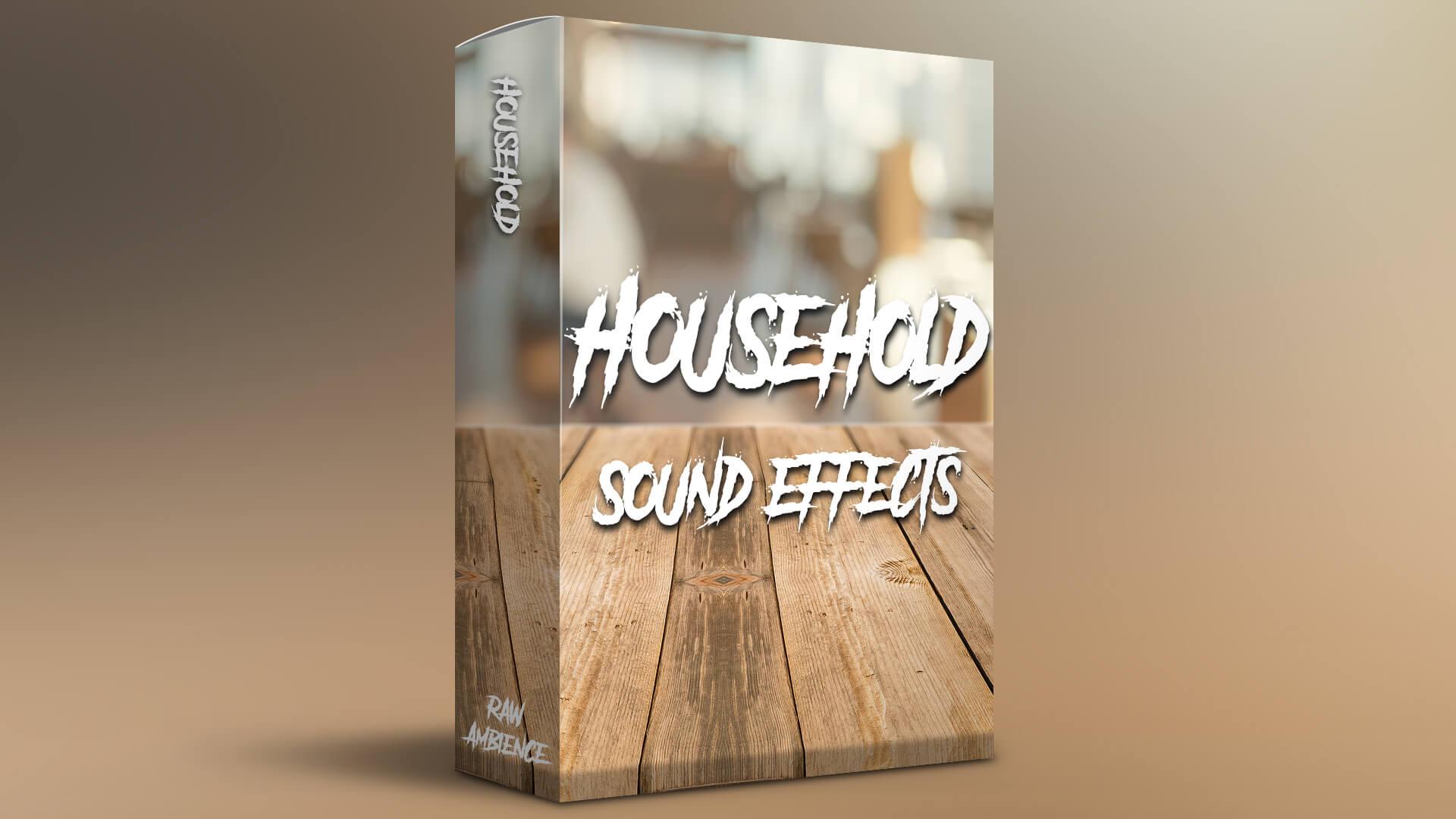 Raw Ambience - Household Sound Effects Sample Packs Software GUI Artwork