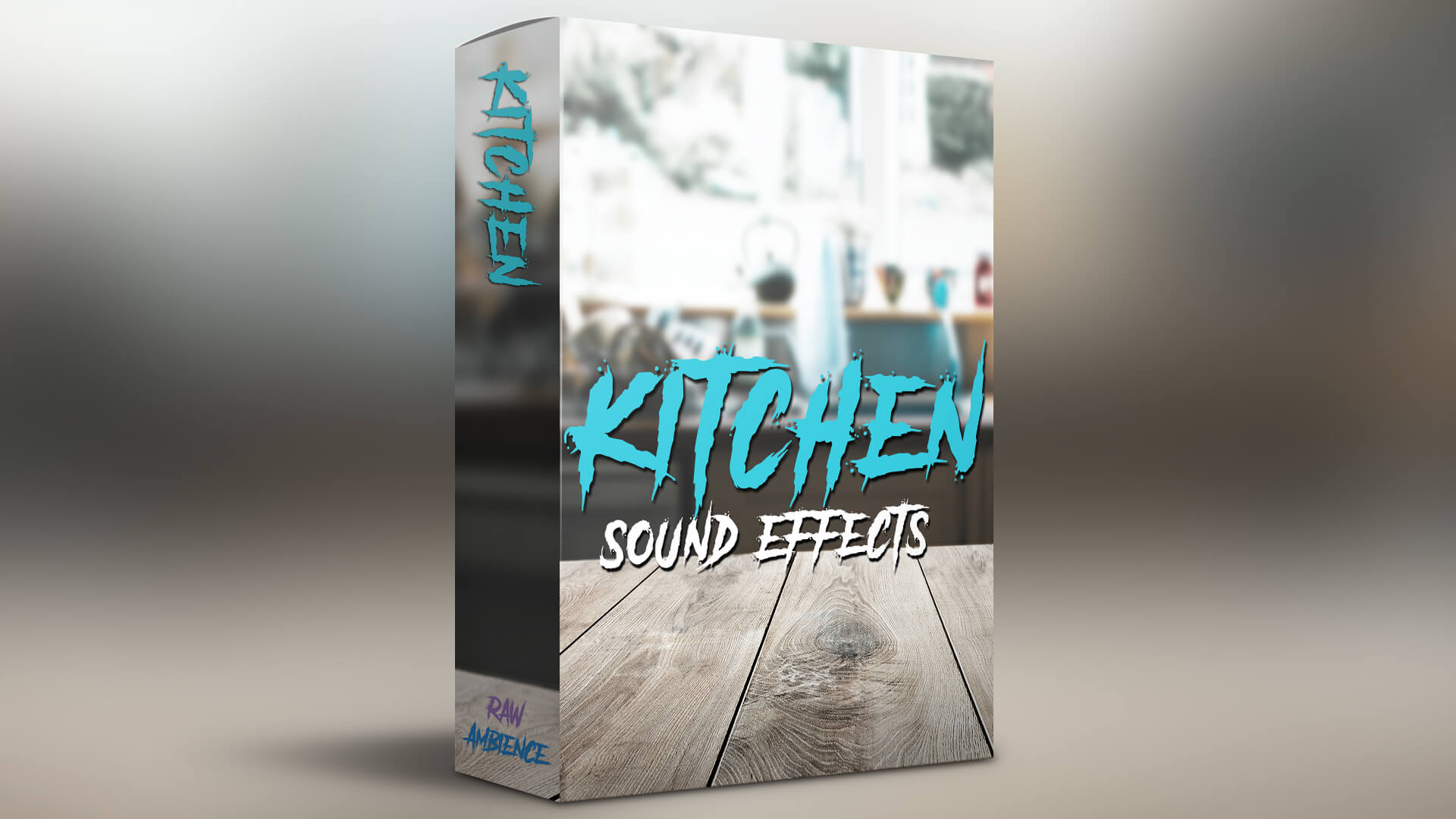 Raw Ambience - kitchen Sound Effects Sample Packs Software GUI Artwork