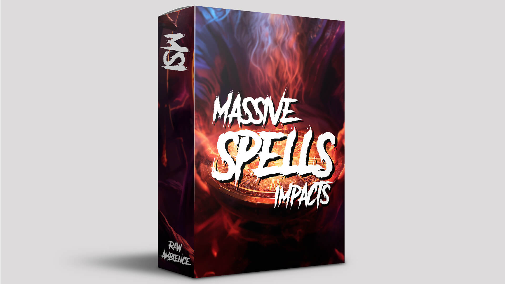 Raw Ambience - Massive Spells Impacts Sample Packs Software GUI Artwork