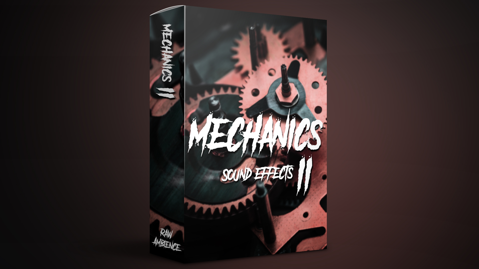 Raw Ambience - Mechanics 2 Sound Effects Sample Packs Software GUI Artwork