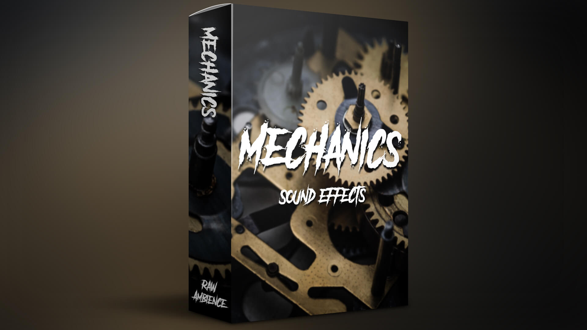 Raw Ambience - Mechanics Sound Effects Sample Packs Software GUI Artwork