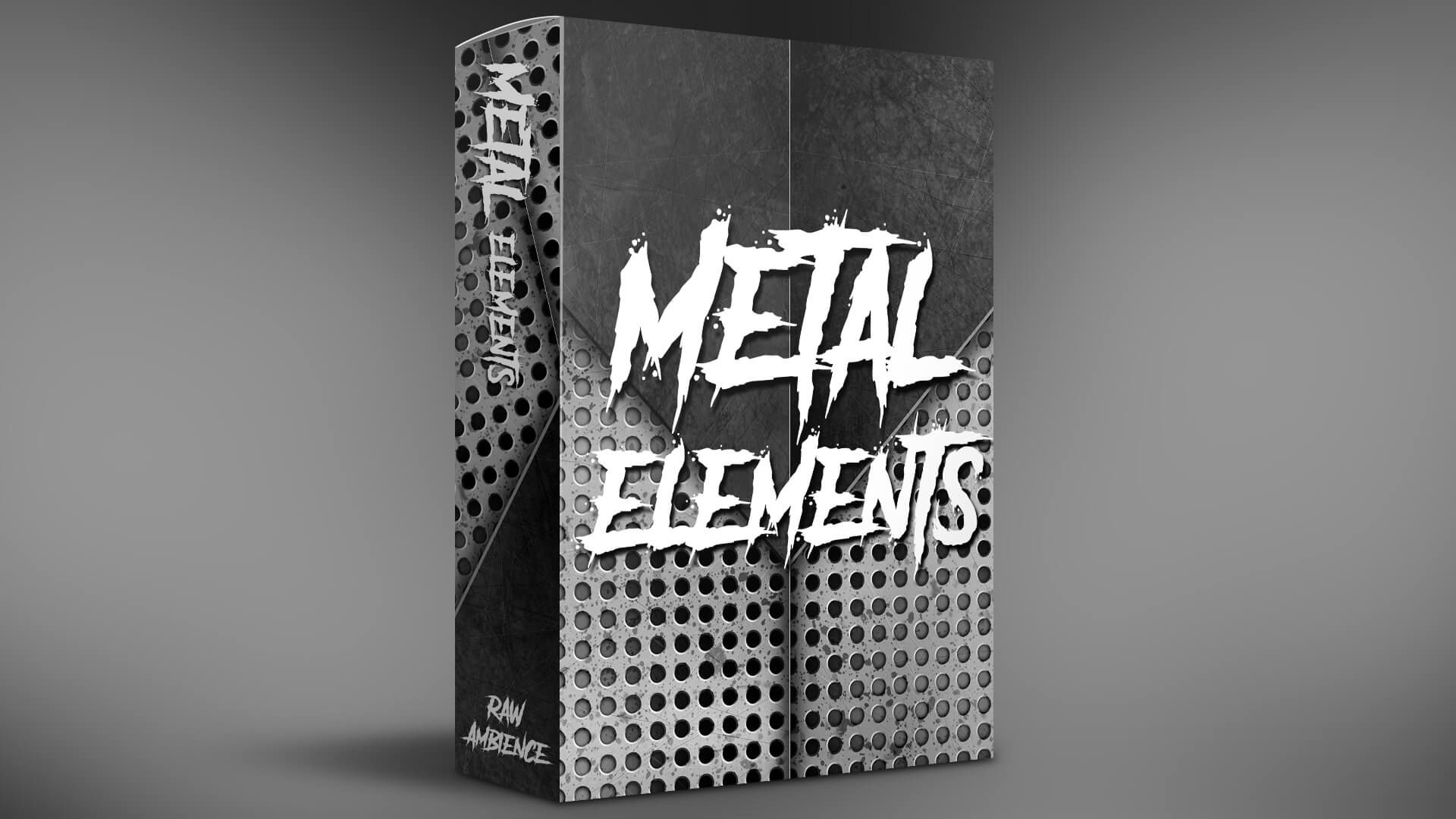 Raw Ambience - Metal Elements Sound Effects Sample Packs Software GUI Artwork