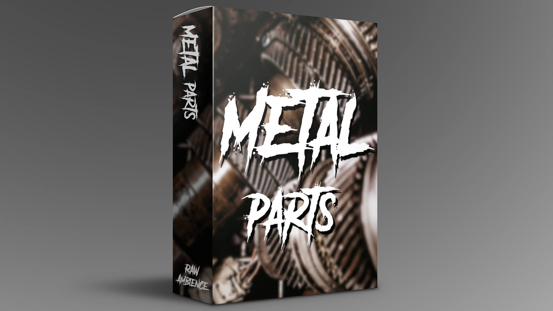 Raw Ambience - Metal Parts Sound Effects Sample Packs Software GUI Artwork