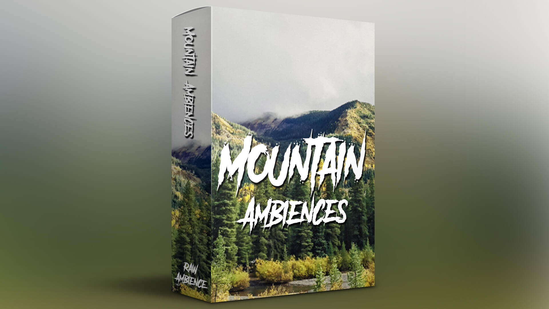 Raw Ambience - Mountain Ambiences Sample Packs Software GUI Artwork