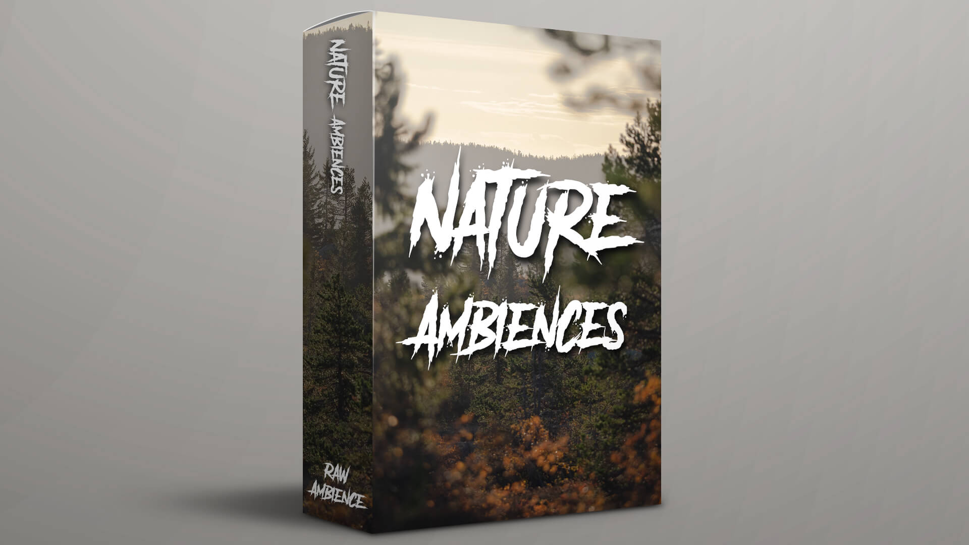 Raw Ambience - Nature Ambiences Sample Packs Software GUI Artwork