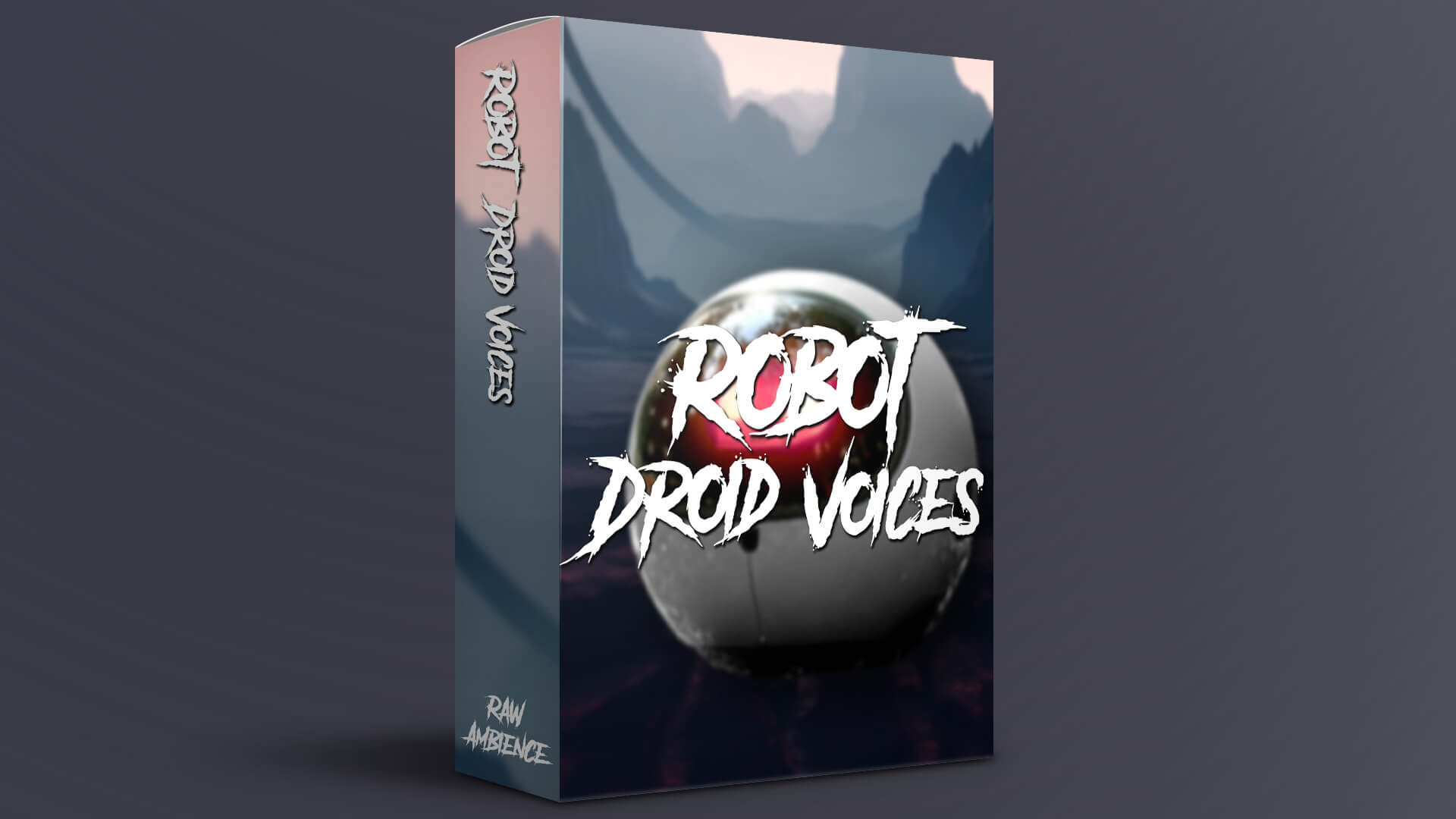 Raw Ambience - Robot Droid Voices Sample Packs Software GUI Artwork