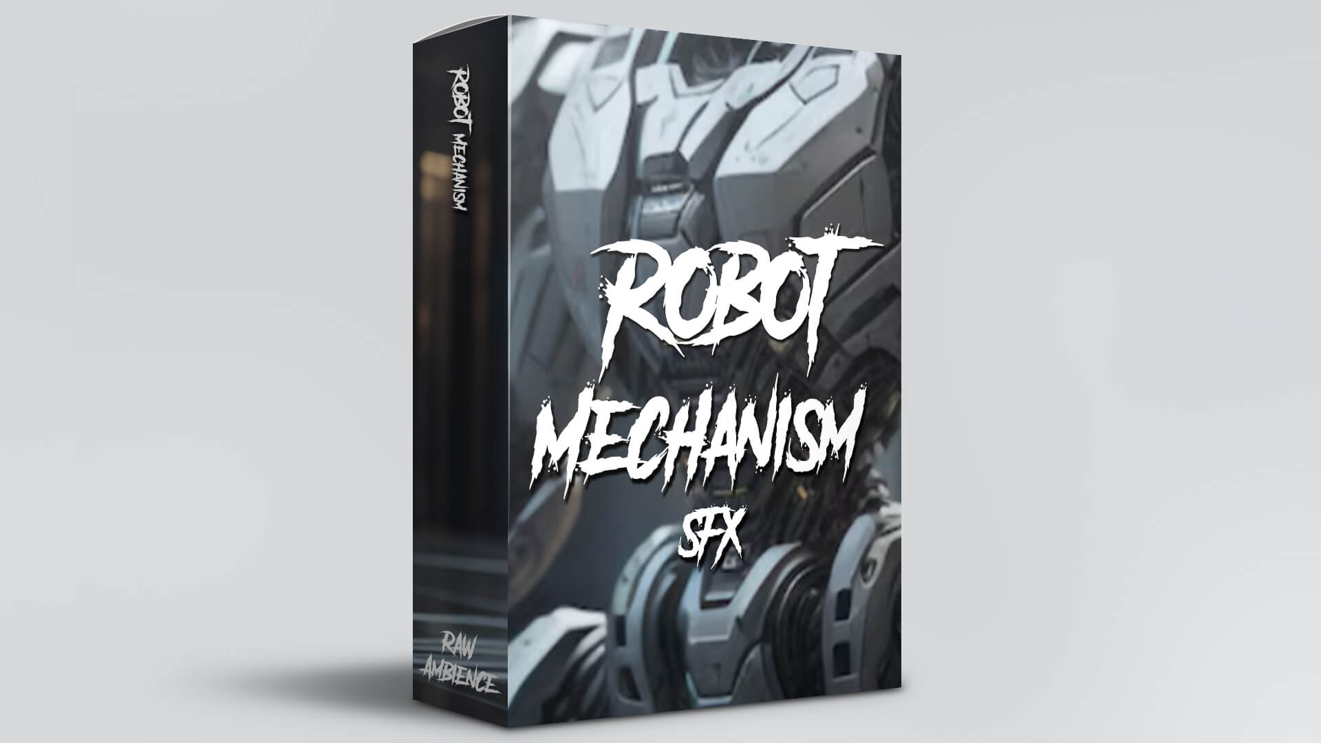 Raw Ambience - Robot Mechanism Sample Packs Software GUI Artwork