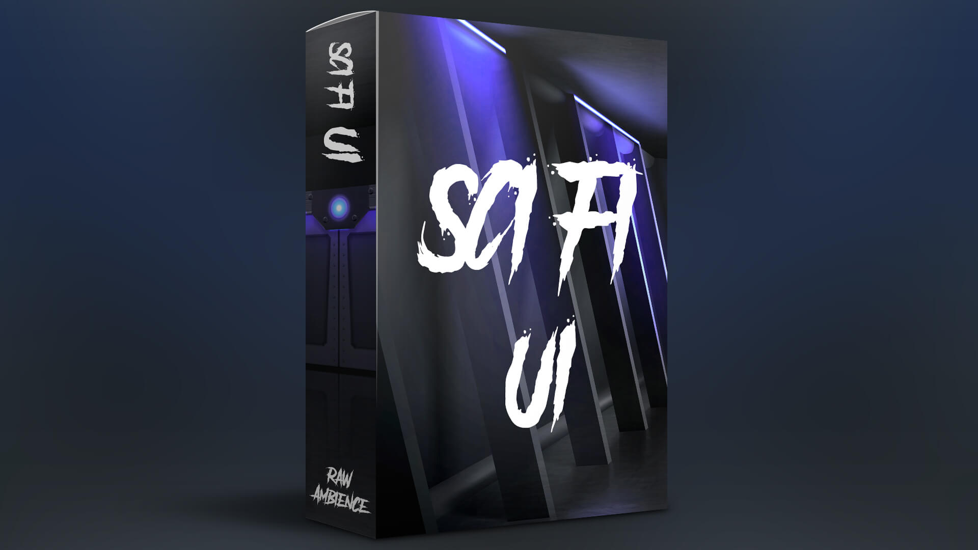 Raw Ambience - Sci-Fi UI Sample Packs Software GUI Artwork