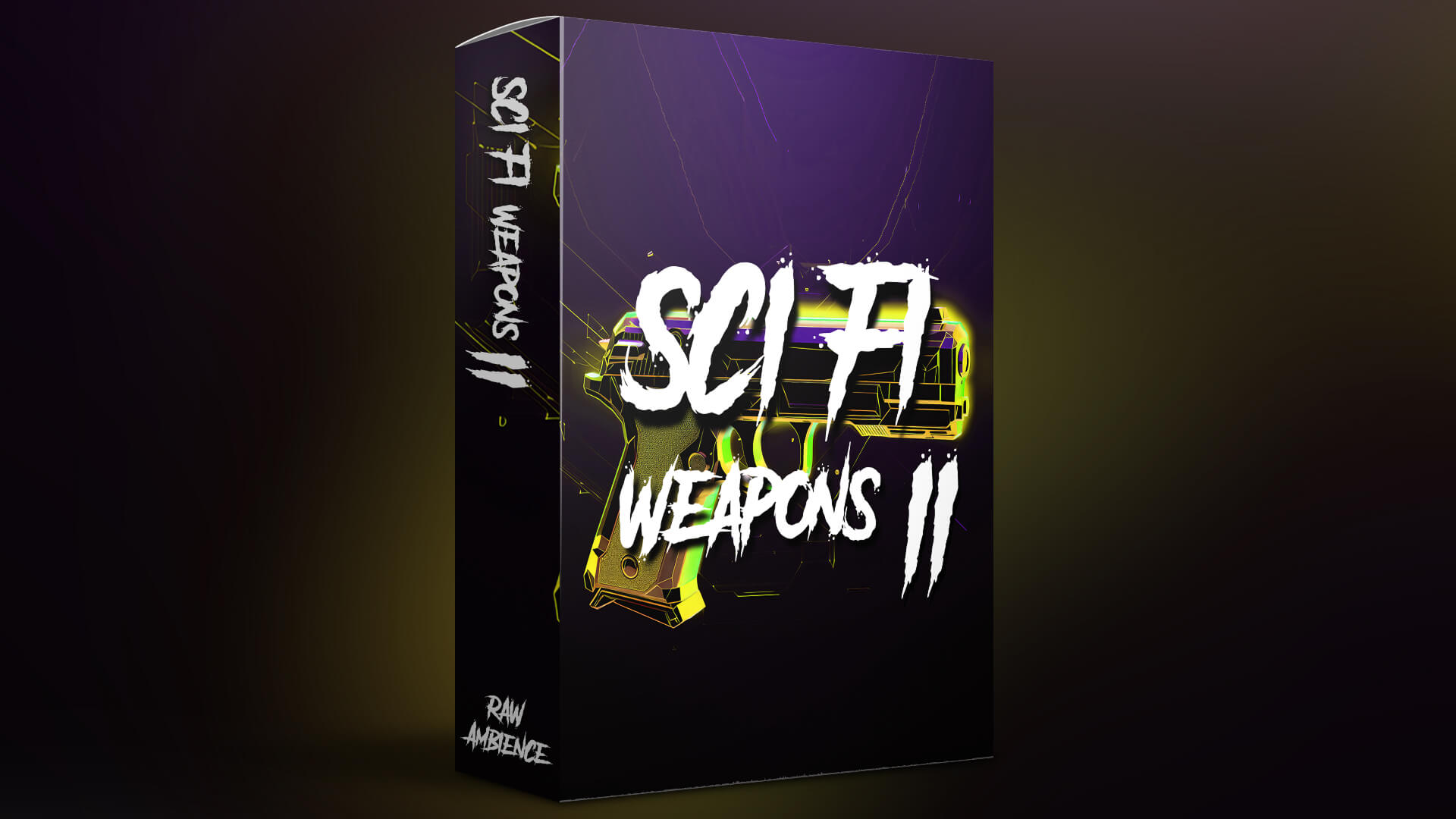 Raw Ambience - Sci-Fi Weapons 2 Sample Packs Software GUI Artwork