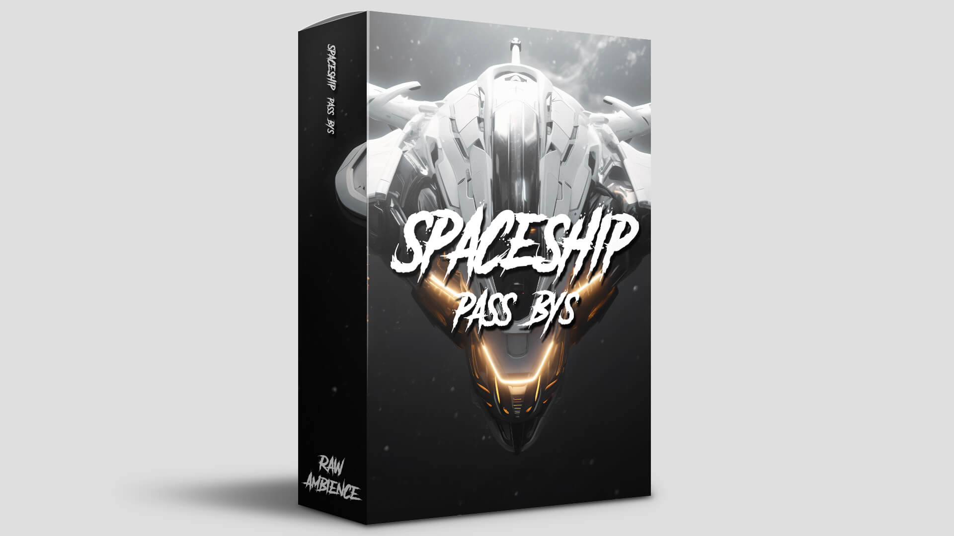 Raw Ambience - Spaceship Pass-Bys Sample Packs Software GUI Artwork