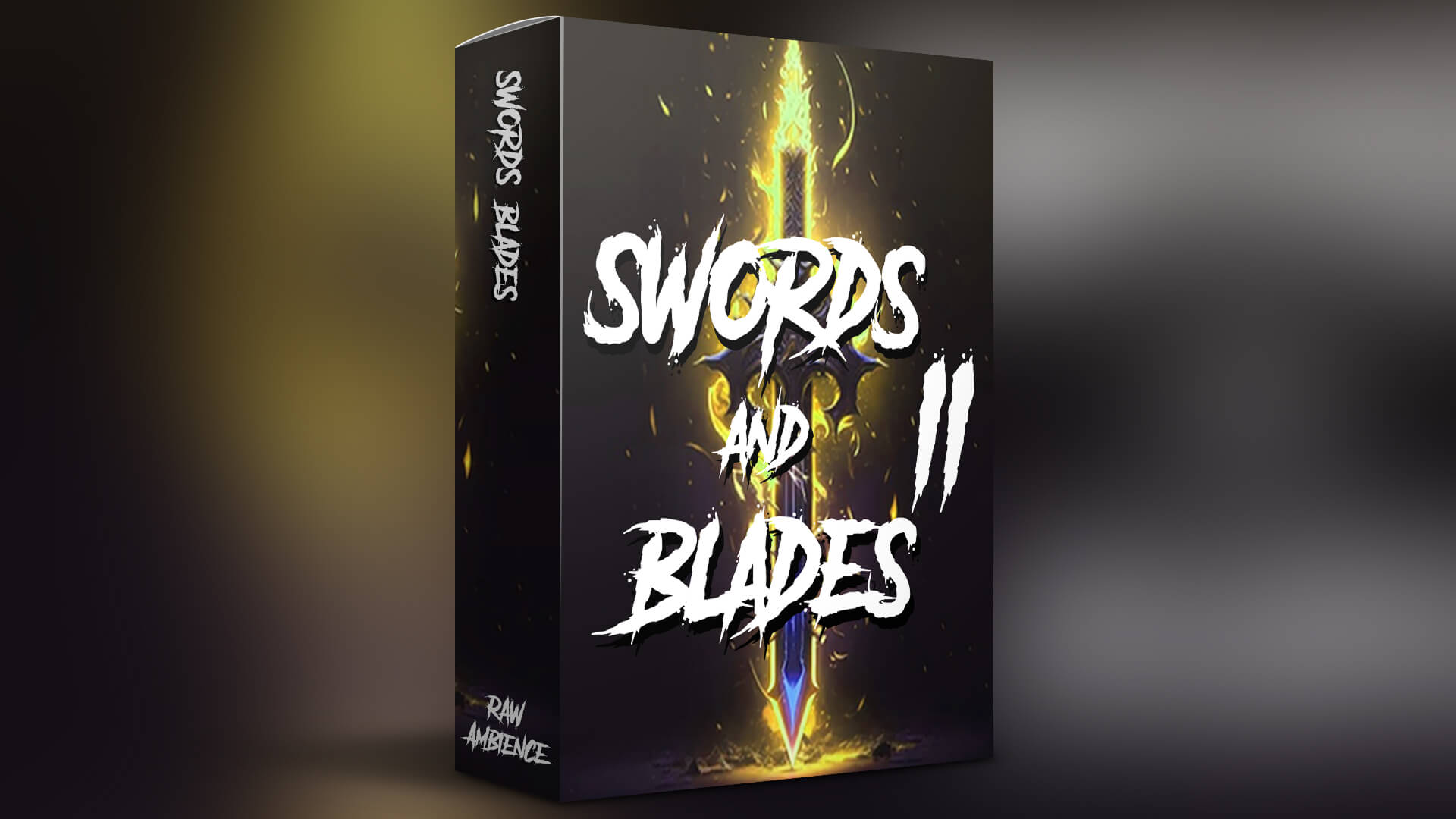 Raw Ambience - Swords and Blades 2 Sample Packs Software GUI Artwork