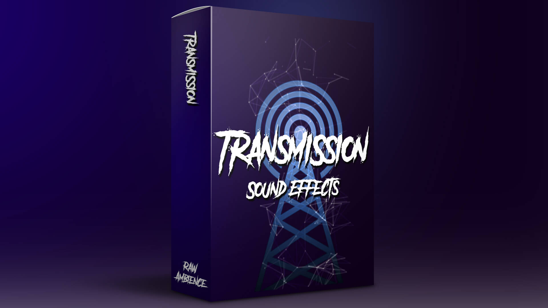 Raw Ambience - Transmission Sound Effects Sample Packs Software GUI Artwork