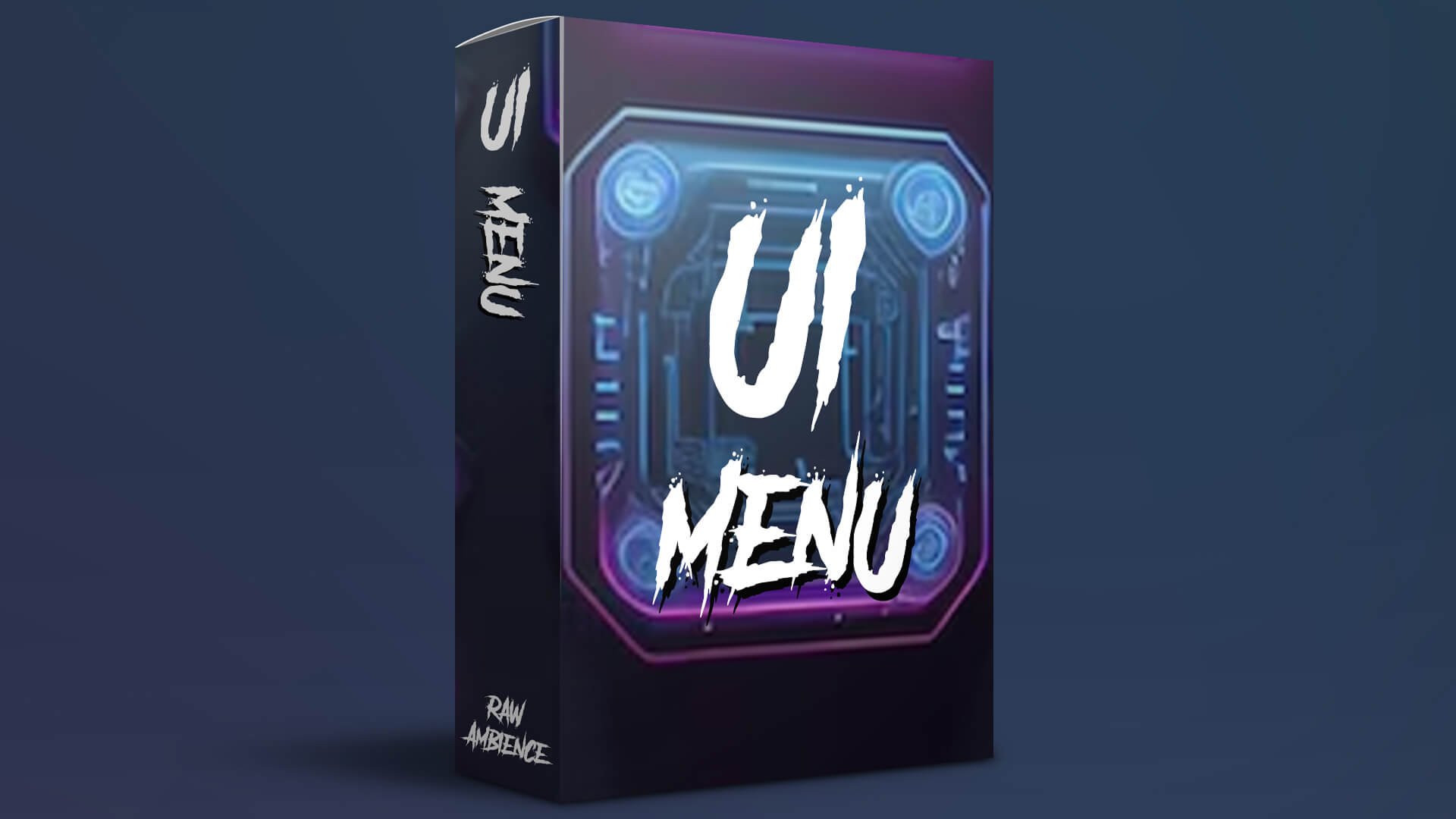 Raw Ambience -  UI Menu Sound Effects Sample Packs Software GUI Artwork