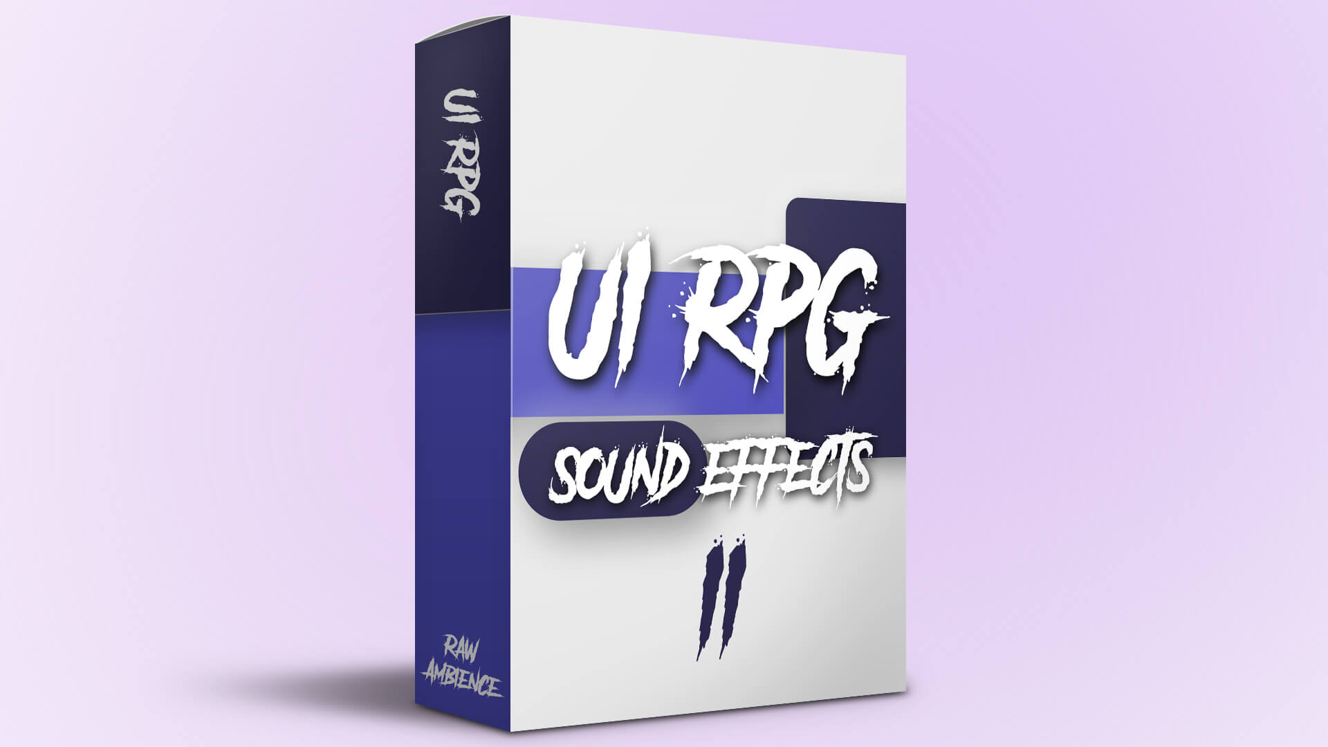 Raw Ambience - UI RPG Sound Effects 2 Sample Packs Software GUI Artwork