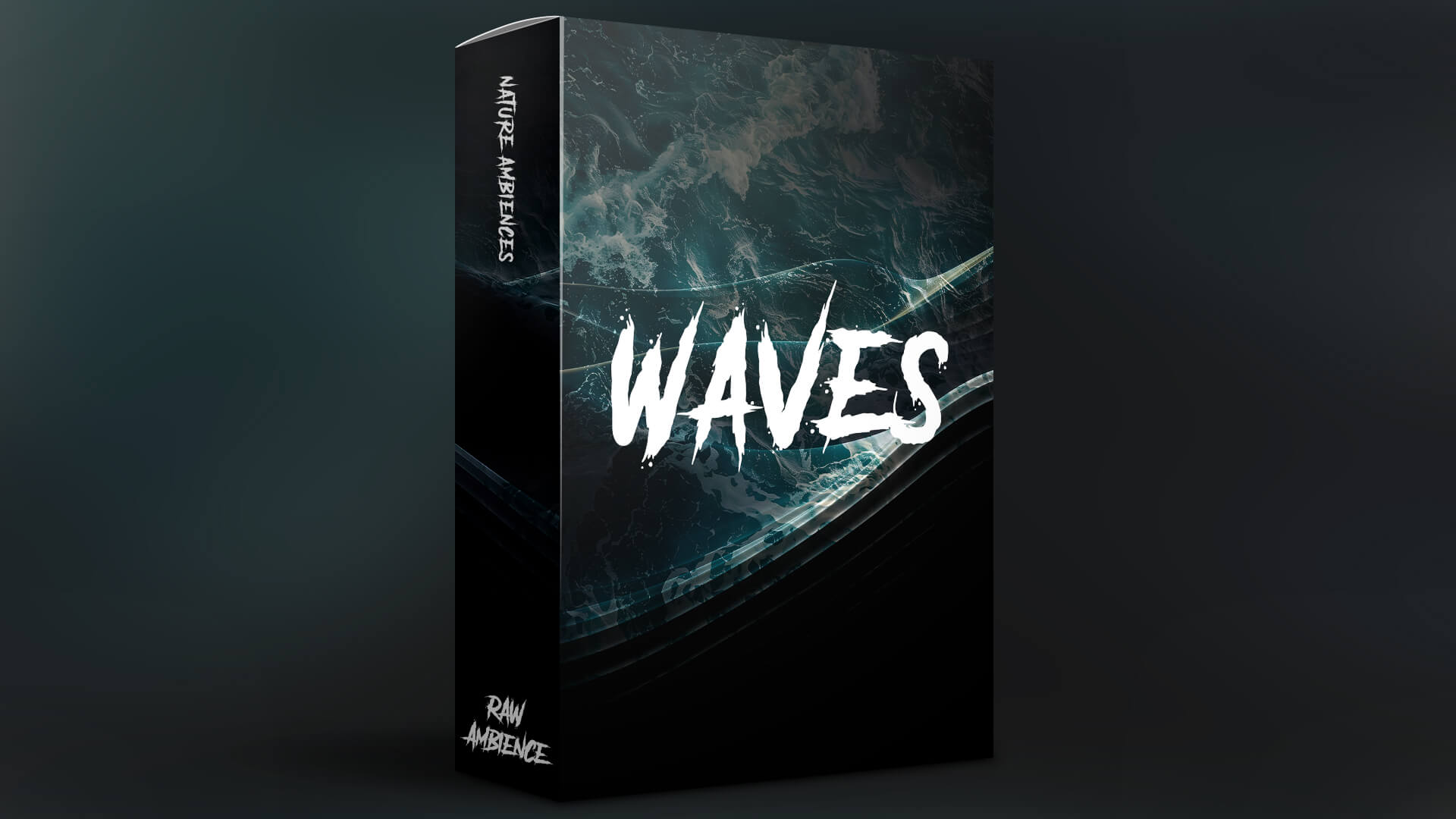 Raw Ambience - Waves - Nature Ambiences Sample Packs Software GUI Artwork