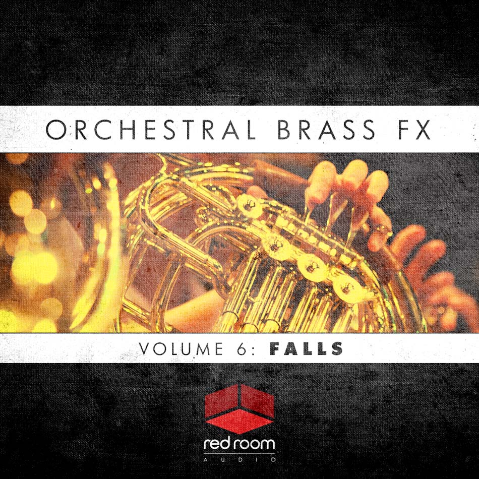 Red Room Audio - Orchestral Brass FX Volume 6: Falls Sample Packs Software GUI Artwork