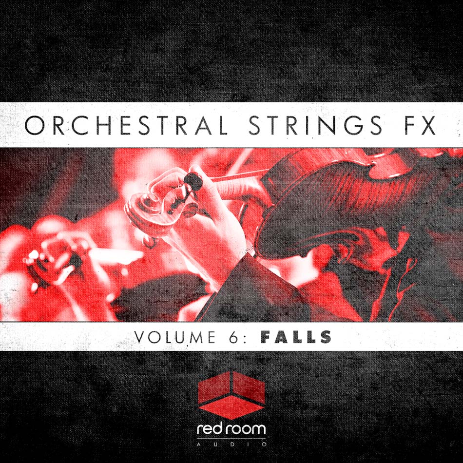 Red Room Audio - Orchestral Strings FX Volume 6: Falls Sample Packs Software GUI Artwork