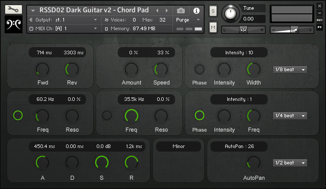 Replika Sound - Dark Guitar Screenshot 2