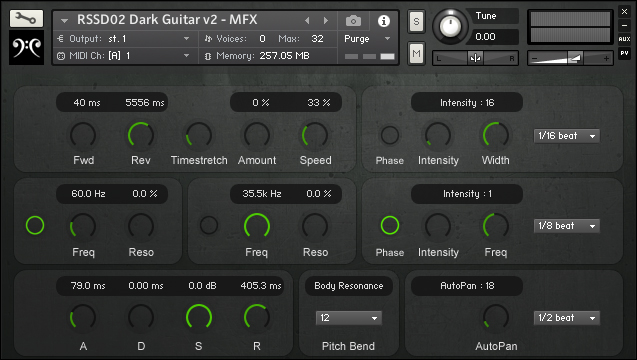 Replika Sound - Dark Guitar Screenshot 5