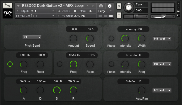 Replika Sound - Dark Guitar Screenshot 6
