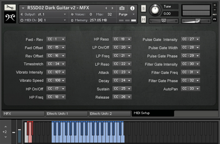 Replika Sound - Dark Guitar Screenshot 4