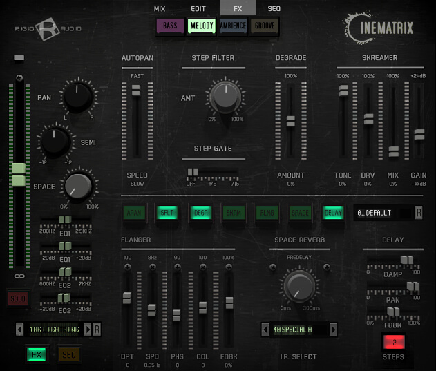Rigid Audio - Cinematrix Screenshot 3