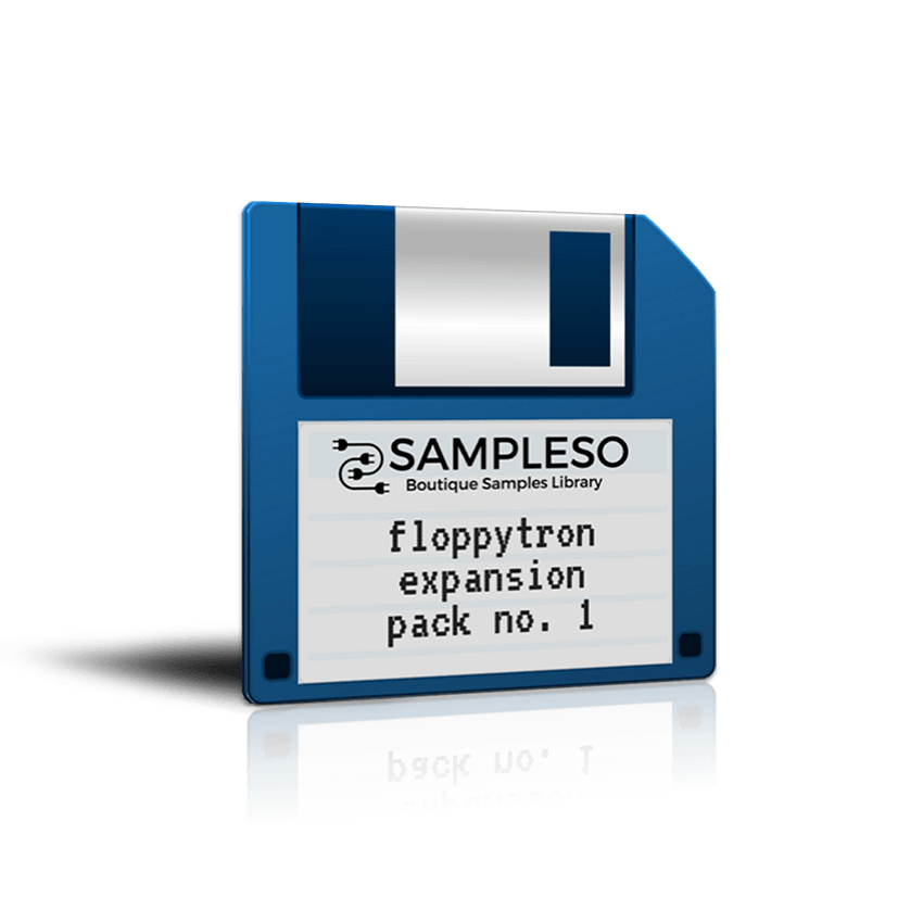 Sampleso - Floppytron Expansion 1 Kontakt Instruments Software GUI Artwork