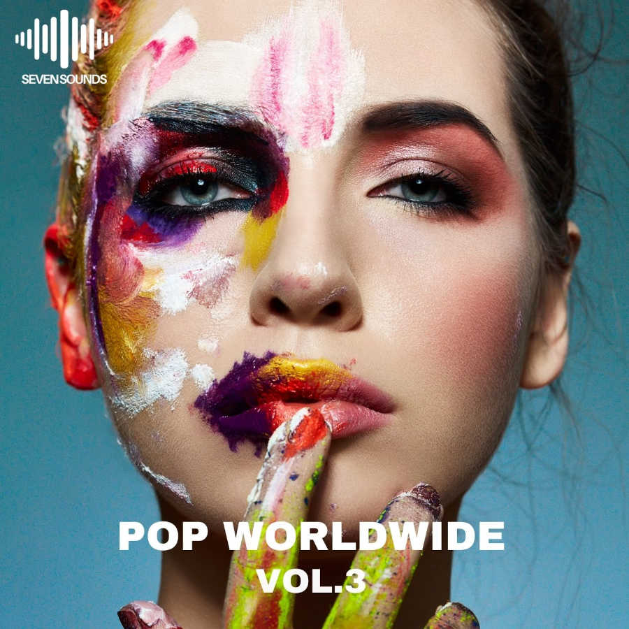 Seven Sounds - Pop Worldwide Vol 3 Sample Packs Software GUI Artwork