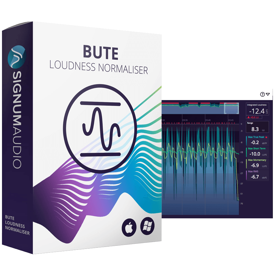 BUTE Loudness Normaliser (Stereo)