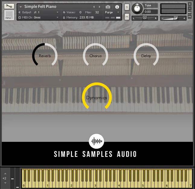 Simple Samples Audio - Simple Felt Piano Screenshot 2