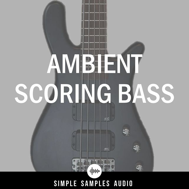 Simple Samples Audio - Ambient Scoring Bass Kontakt Instruments Software GUI Artwork