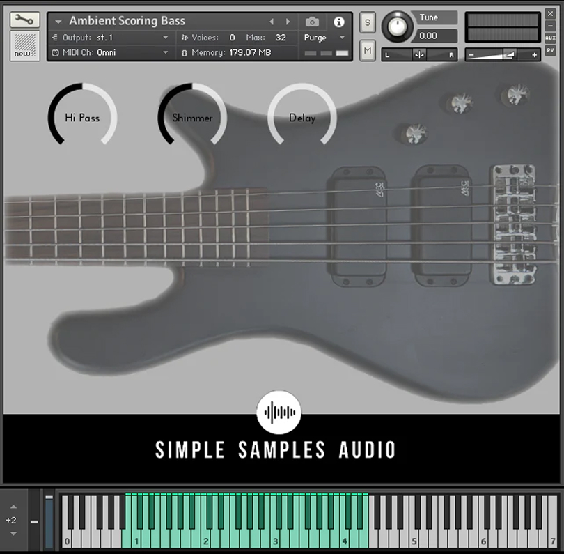 Simple Samples Audio - Ambient Scoring Bass Screenshot 2