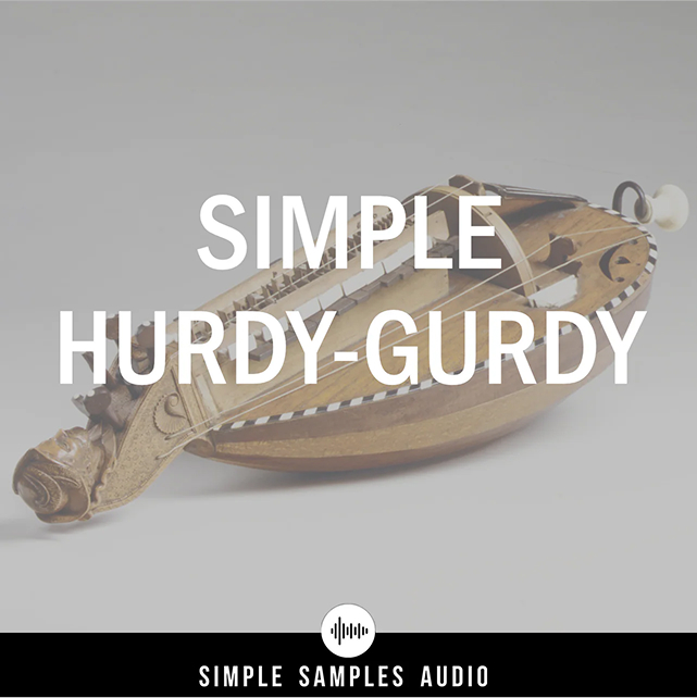 Simple Samples Audio - Simple Hurdy Gurdy Kontakt Instruments Software GUI Artwork