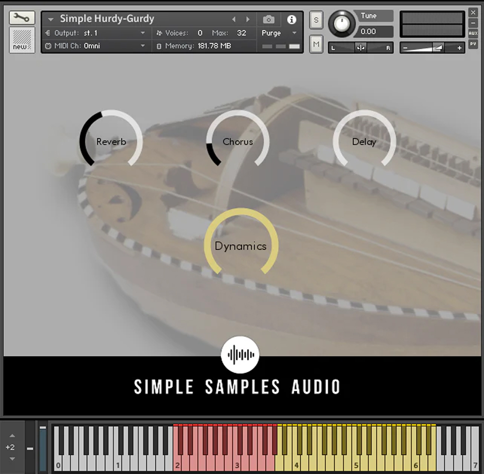 Simple Samples Audio - Simple Hurdy Gurdy Screenshot 2