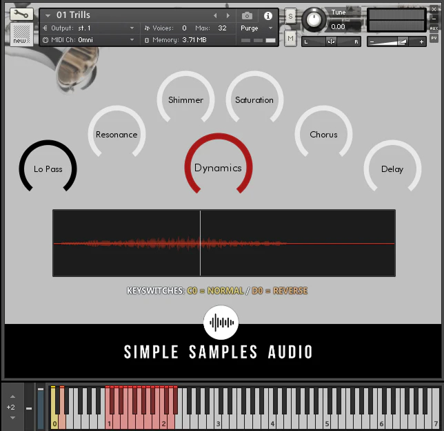 Simple Samples Audio - Horror Clarinet Screenshot 2
