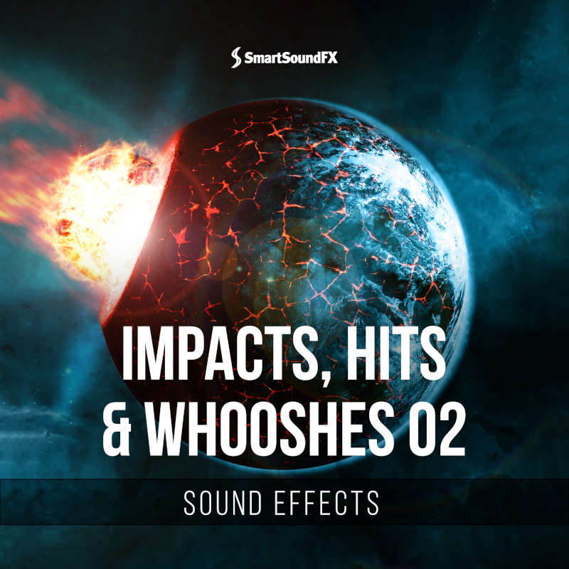 SmartSound - Impacts, Hits & Whooshes 02  Sample Packs Software GUI Artwork