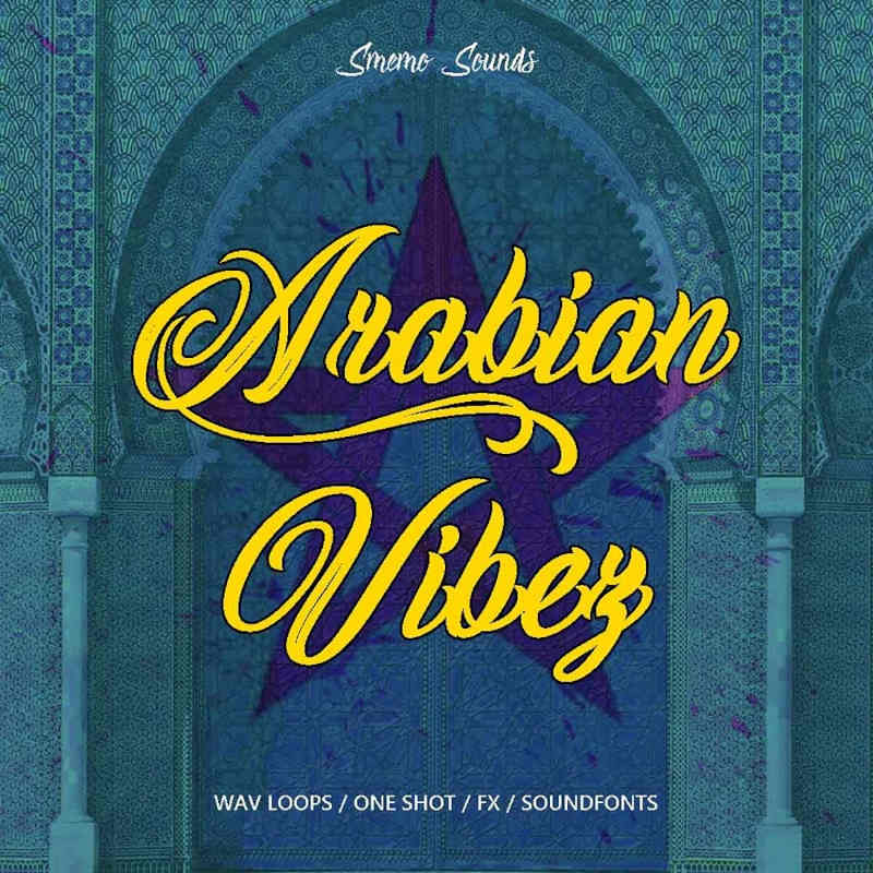 Smemo Sounds - Arabian Vibes Sample Packs Software GUI Artwork