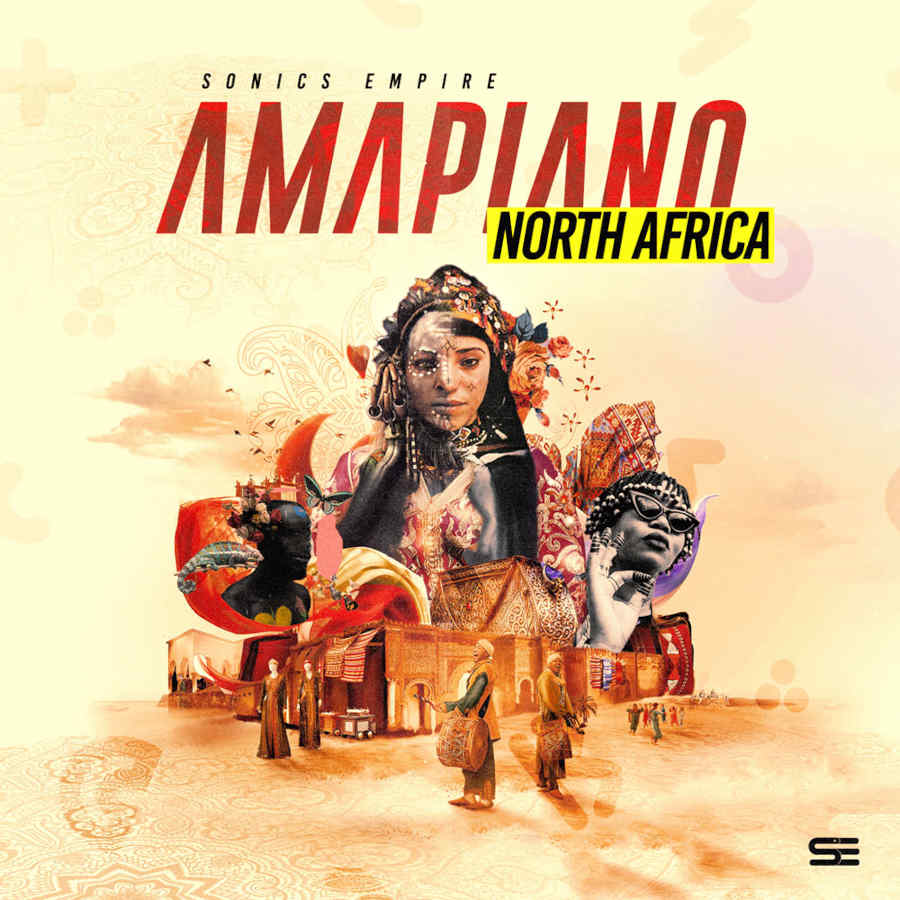 Sonics Empire - Amapiano North Africa Sample Packs Software GUI Artwork