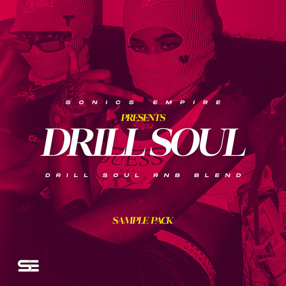 Sonics Empire - Drill Soul Sample Packs Software GUI Artwork