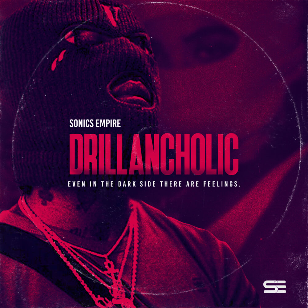 Sonics Empire - Drilllancholic Sample Packs Software GUI Artwork