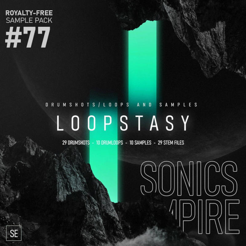 Sonics Empire - Loopstasy Sample Packs Software GUI Artwork